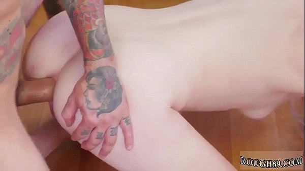 chesty teen strips and rubs pink pussy