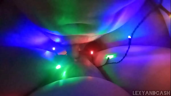 lexyandcash fucking in christmas lights part