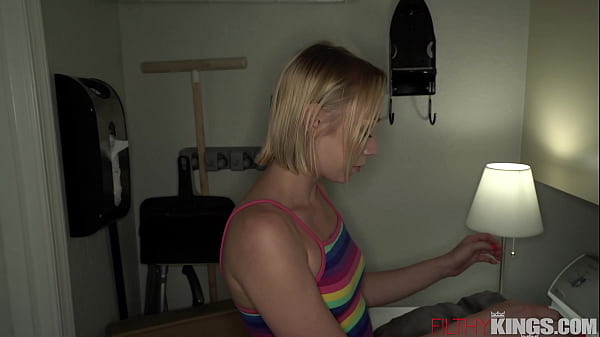 blonde teen step sister and brother