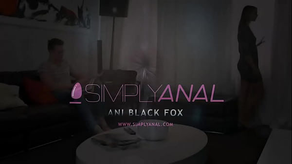 first anal sesh for ani black fox